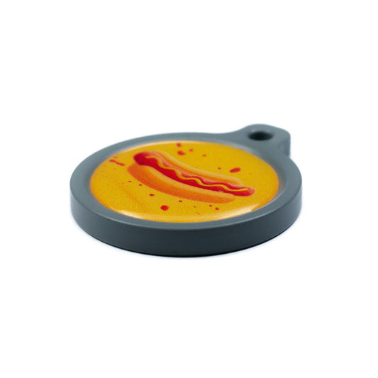Blucky Hotdog Dog Tag large