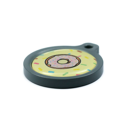 Blucky Sweetie Pastel Yellow Dog Tag large