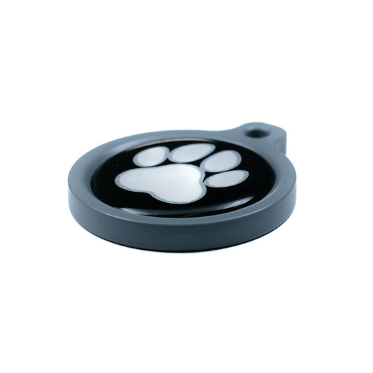 Blucky Wild Paw Black Dog Tag large