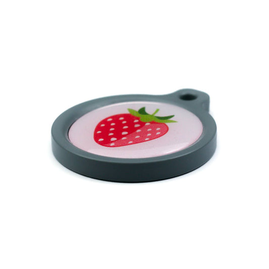 Blucky Strawberry Rose Dog Tag large