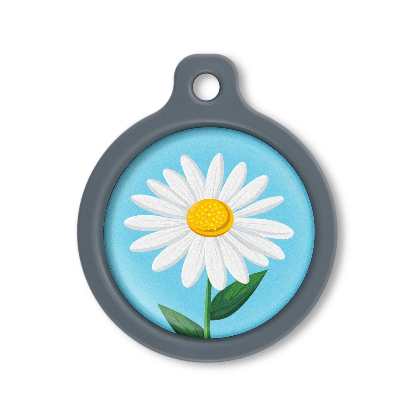 Blucky Margarita Turquoise Blue Dog Tag large