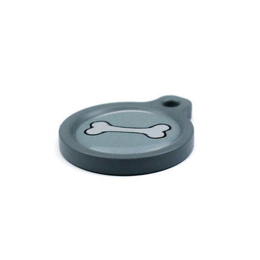 Blucky Bone Gris Medalla medium