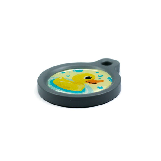 Blucky Ducky Pastel Yellow Dog Tag medium