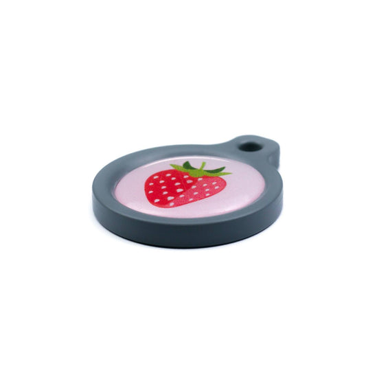 Blucky Strawberry Rose Dog Tag medium