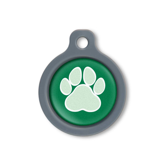 Blucky Wild Paw Vert Foncé Médaille medium