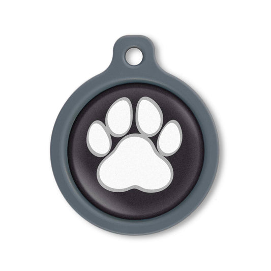 Blucky Wild Paw Black Dog Tag large
