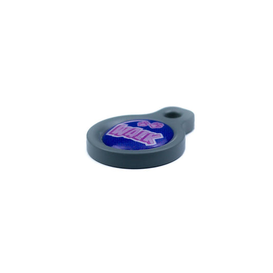 Blucky Graffiti Dark Blue Dog Tag small