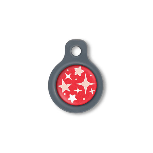 Blucky Starglow Red Dog Tag small
