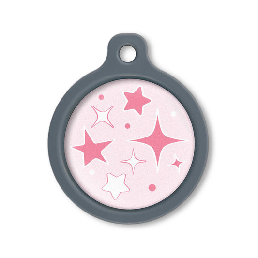 Blucky Starglow Rose Dog Tag large