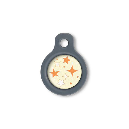 Blucky Starglow Pastel Yellow Dog Tag small