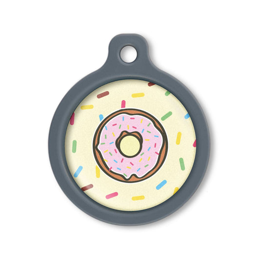 Blucky Sweetie Pastel Yellow Dog Tag large