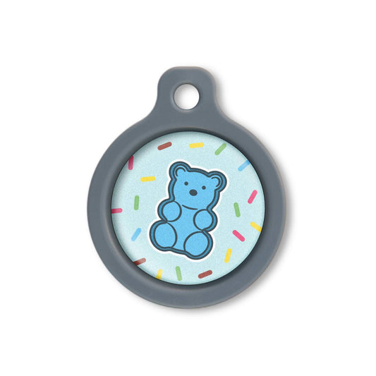 Blucky Sweetie Pastel Turquoise Dog Tag medium