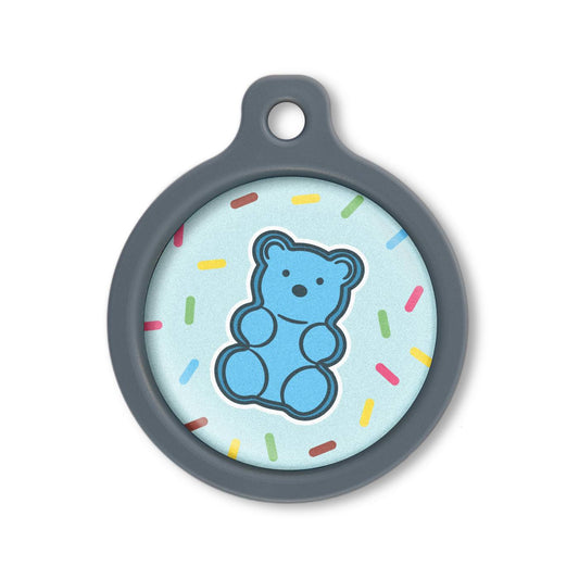 Blucky Sweetie Pastel Turquoise Dog Tag large