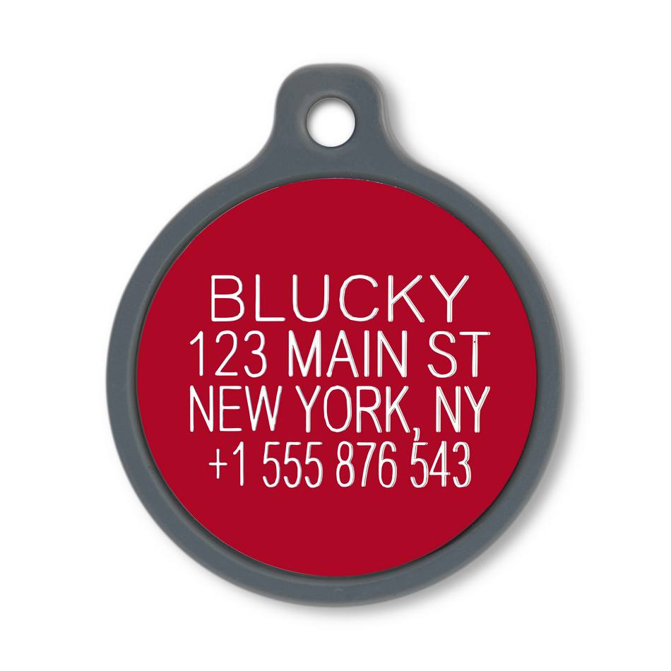 Blucky Elvie Dog Tag large