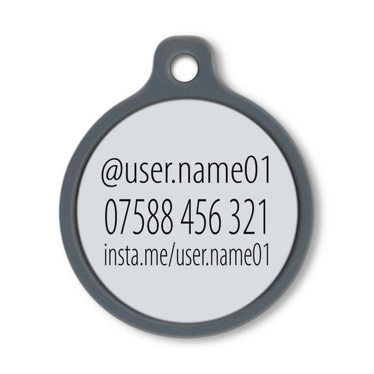 Blucky Social NFC Instagram Lila Tag large