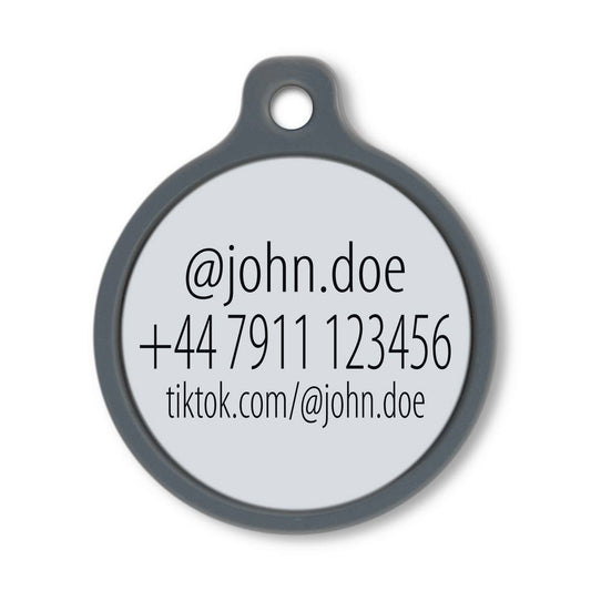 Blucky Social NFC TikTok Weiss Tag large