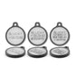 Blucky Bone Marron Médaille large
