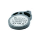 Blucky Pirate Dark Blue Dog Tag medium