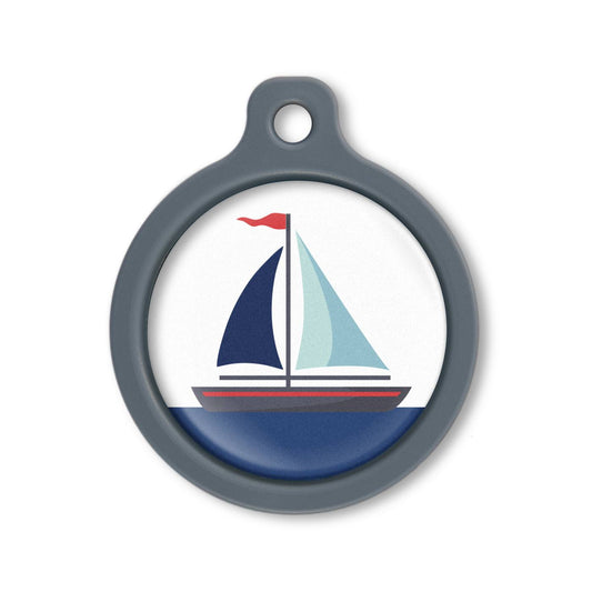 Blucky Azure Blanc Médaille large