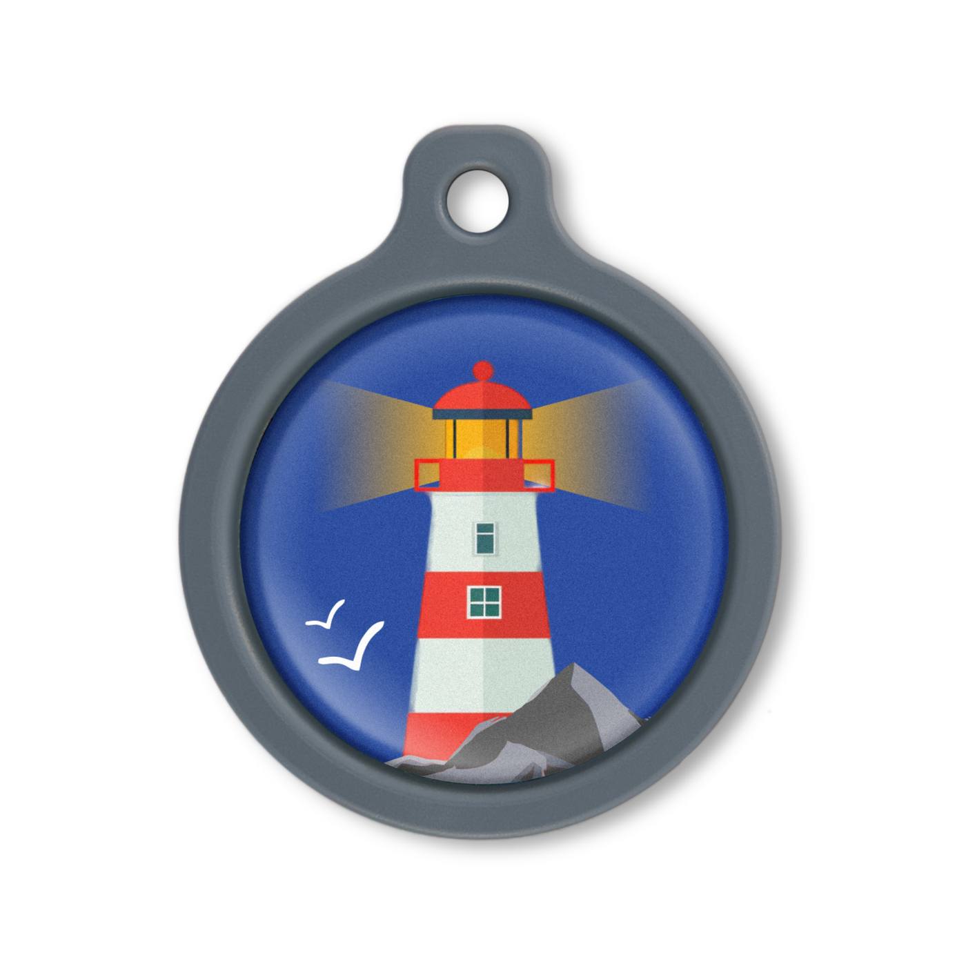 Blucky Azure Bleu Foncé Médaille large