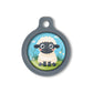 Blucky Baby Lamb Boy Medalla medium