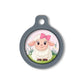 Blucky Baby Lamb Girl Hundemarke medium