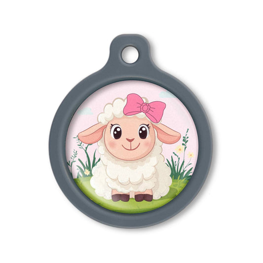 Blucky Baby Lamb Girl Médaille large