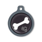 Blucky NFC Bone Black Dog Tag large