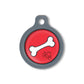 Blucky NFC Bone Red Dog Tag medium