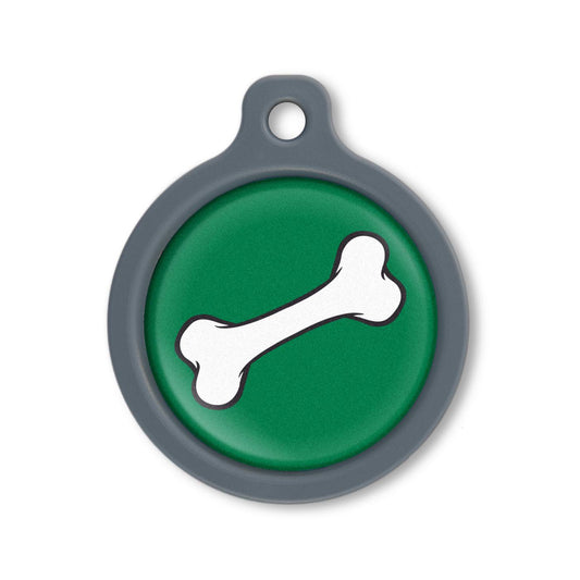 Blucky Bone Vert Foncé Médaille large