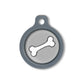 Blucky Bone Grey Dog Tag medium