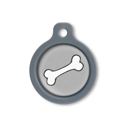 Blucky Bone Gris Médaille medium
