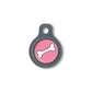 Blucky Bone Rose Foncé Médaille small