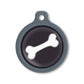 Blucky Bone Noir Médaille large