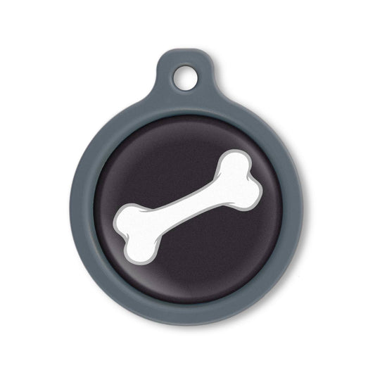 Blucky Bone Noir Médaille large