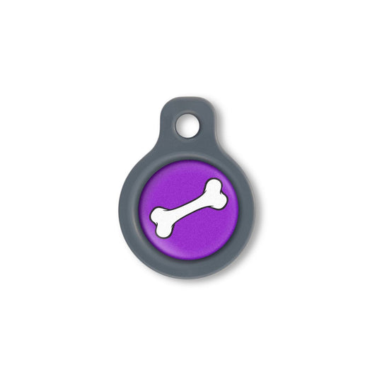 Blucky Bone Violet Médaille small