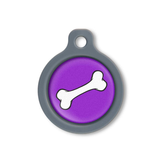 Blucky Bone Violet Médaille medium