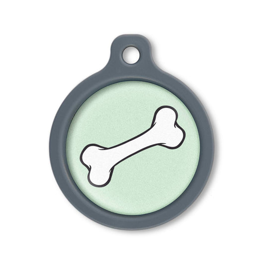 Blucky Bone Vert Pastel Médaille large