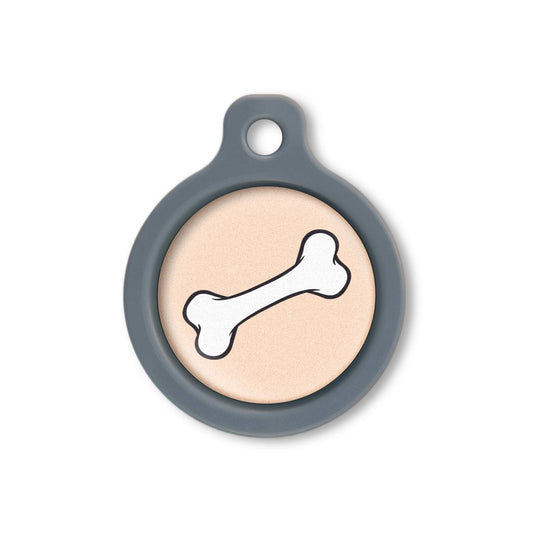 Blucky Bone Orange Pastel Médaille medium