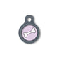 Blucky Bone Pastel Purple Dog Tag small