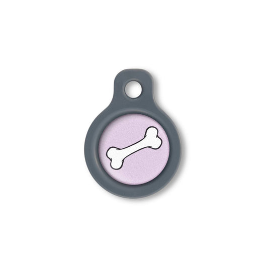 Blucky Bone Violet Pastel Médaille small