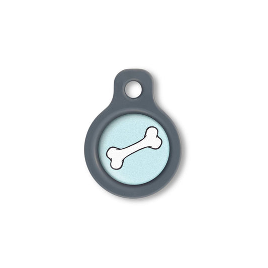Blucky Bone Turquoise Pastel Médaille small