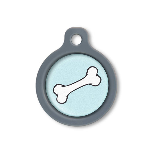 Blucky Bone Turquoise Pastel Médaille medium