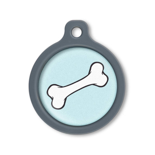 Blucky Bone Turquoise Pastel Médaille large