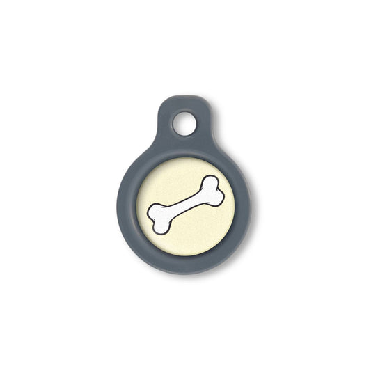 Blucky Bone Jaune Pastel Médaille small