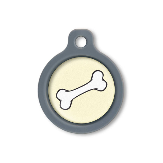 Blucky Bone Jaune Pastel Médaille medium