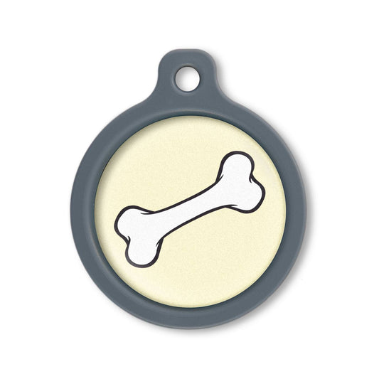 Blucky Bone Jaune Pastel Médaille large