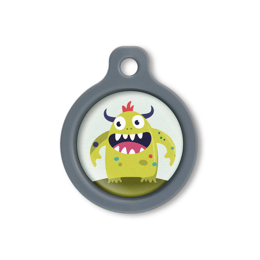 Blucky Beastie Pastel Green Dog Tag medium