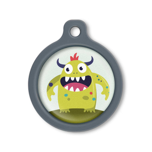 Blucky Beastie Vert Pastel Médaille large