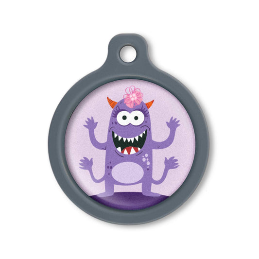 Blucky Beastie Violet Pastel Médaille large